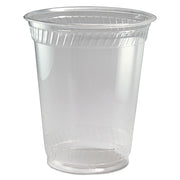 Kal-Clear PET Cold Drink Cups, Squat, 12 oz to 14 oz, Plastic, Clear, 50/Sleeve, 20 Sleeves/Carton