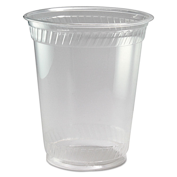 Kal-Clear PET Cold Drink Cups, Squat, 12 oz to 14 oz, Plastic, Clear, 50/Sleeve, 20 Sleeves/Carton