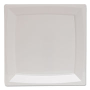 Milan Plastic Dinnerware, Plate, 6.75 x 6.75, White, 12/Bag, 14 Bags/Carton