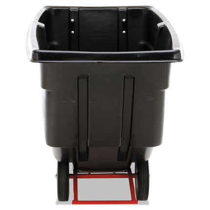 1 cu yd BRUTE Rotomolded Tilt Truck, 850 lb Capacity, Black