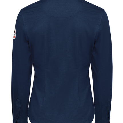 Bulwark® Women's Flex Knit Button Down Shirt / STG5NV