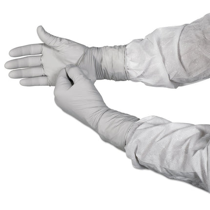 G3 NXT Nitrile Powder-Free Gloves, 305 mm Length, Size 8, Gray, 60/Bag, 10 Bag/Carton