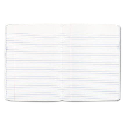 Square Deal Composition Book, Medium/College Rule, Black Cover, (100) 9.75 x 7.5 Sheets