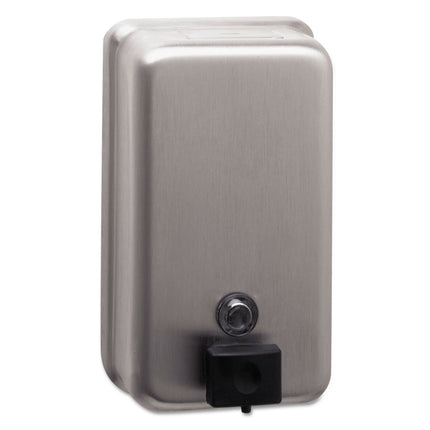 Classicseries Surface-Mounted Soap Dispenser, 40 Oz, 4.75 X 3.5 X 8.13, Stainless Steel