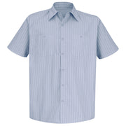 Red Kap® Men's Short Sleeve Striped Work Shirt / SP20BB