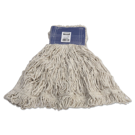 Super Stitch Blend Mop, Cotton/synthetic, X-Large, White, 6/carton
