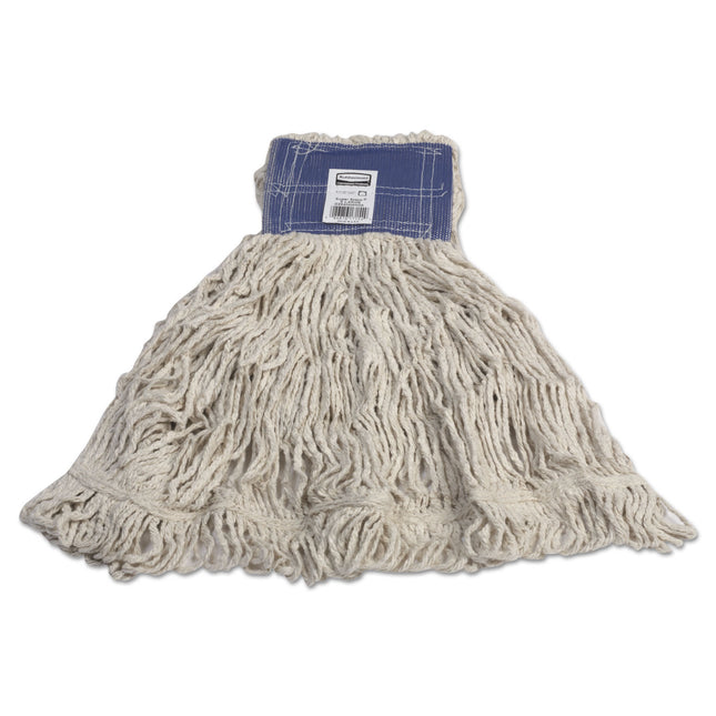 Super Stitch Blend Mop, Cotton/synthetic, X-Large, White, 6/carton