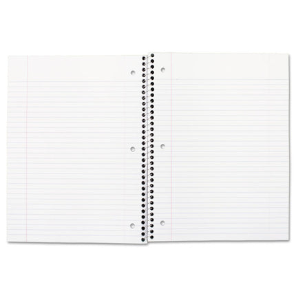 Spiral Notebook, 1-Subject, Medium/College Rule, Randomly Assorted Cover Color, (70) 10.5 x 7.5 Sheets