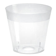 Plastic Shot Glasses, 1 Oz, Clear, 100/pack, 25 Packs/carton