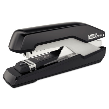 Omnipress So60 Heavy-Duty Full Strip Stapler, 60-Sheet Capacity, Black/gray