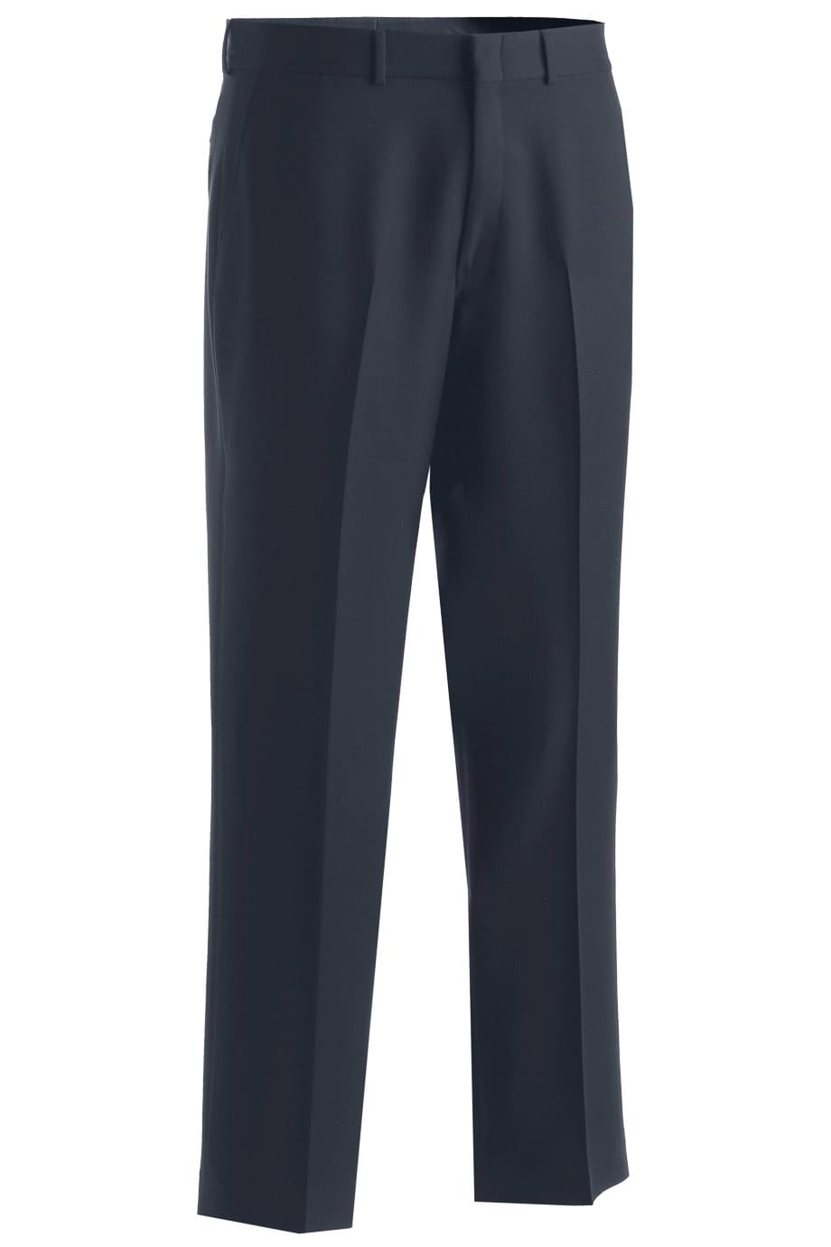 EDWARDS MENS SYNERGY WASHABLE TRADITIONAL FIT FLAT FRONT PANT