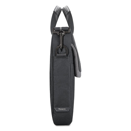 Pro Slim Brief, Fits Devices Up to 14.1", Polyester, 14 x 1.5 x 10.5, Black