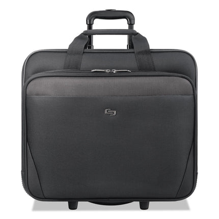 Classic Rolling Case, Fits Devices Up to 17.3", Polyester, 16.75 x 7 x 14.38, Black