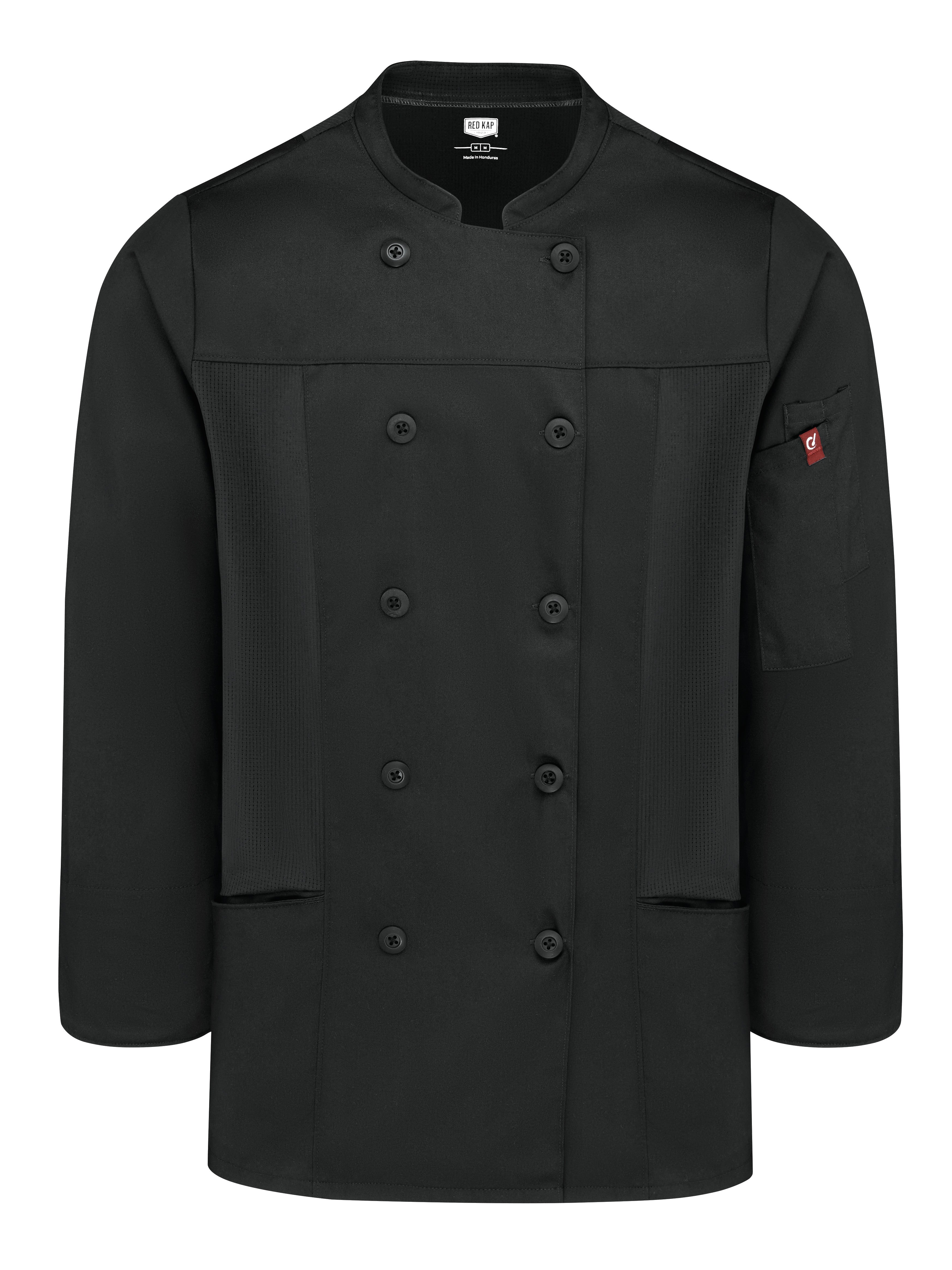 Red Kap® Women's Deluxe Airflow Chef Coat / 053WBK