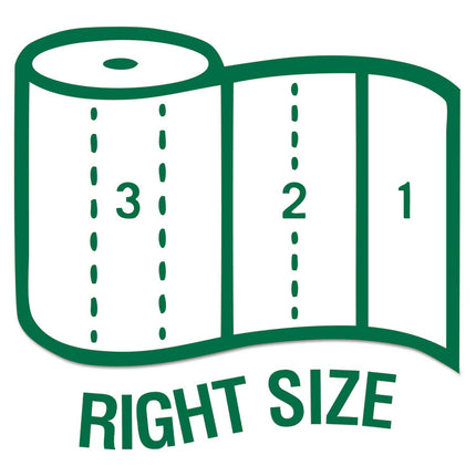 100% Recycled Paper Kitchen Towel Rolls, 2-Ply, 11 x 5.4, 140 Sheets/Roll, 6 Rolls/Pack