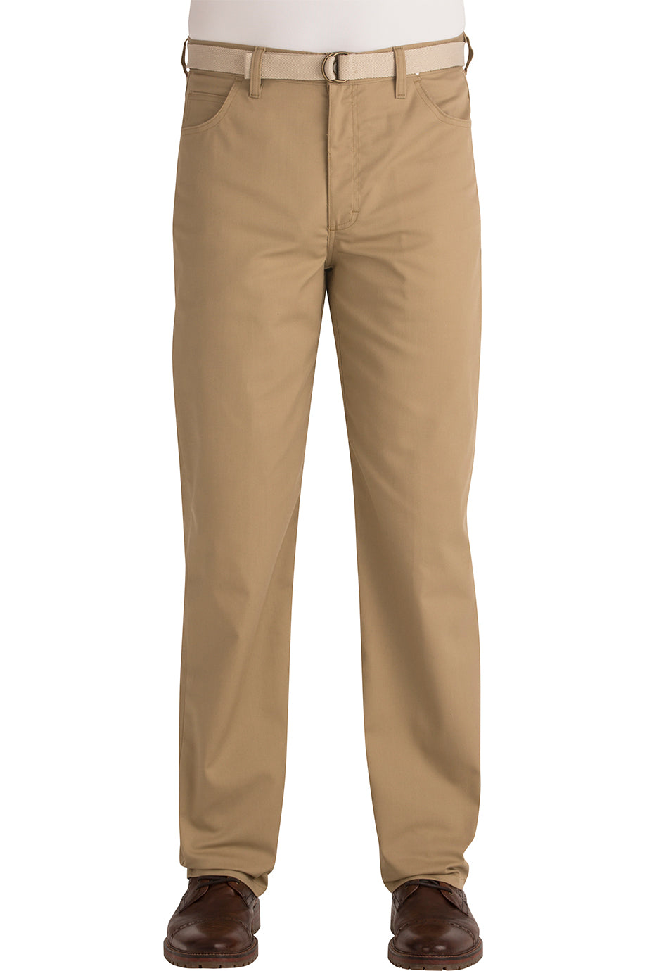 EDWARDS MENS RUGGED COMFORT FLAT FRONT PANT