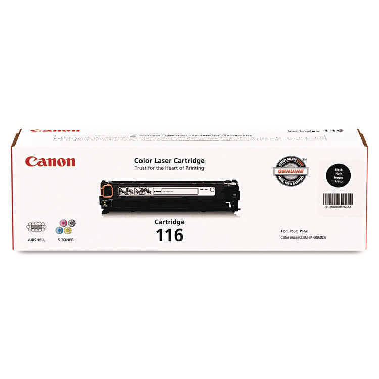 1980b001 (116) Toner, 2,300 Page-Yield, Black