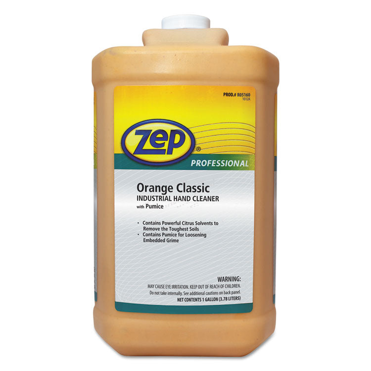 Industrial Hand Cleaner, Orange Scent, 1 gal, 4/Carton
