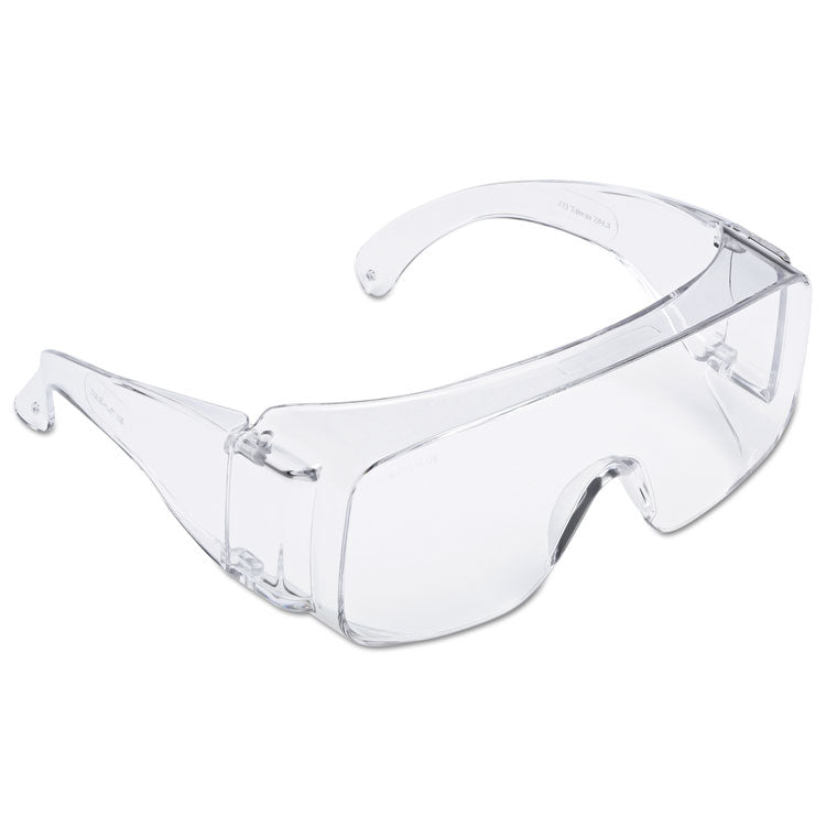 Tour Guard V Safety Glasses, One Size Fits Most, Clear Frame/lens, 20/box