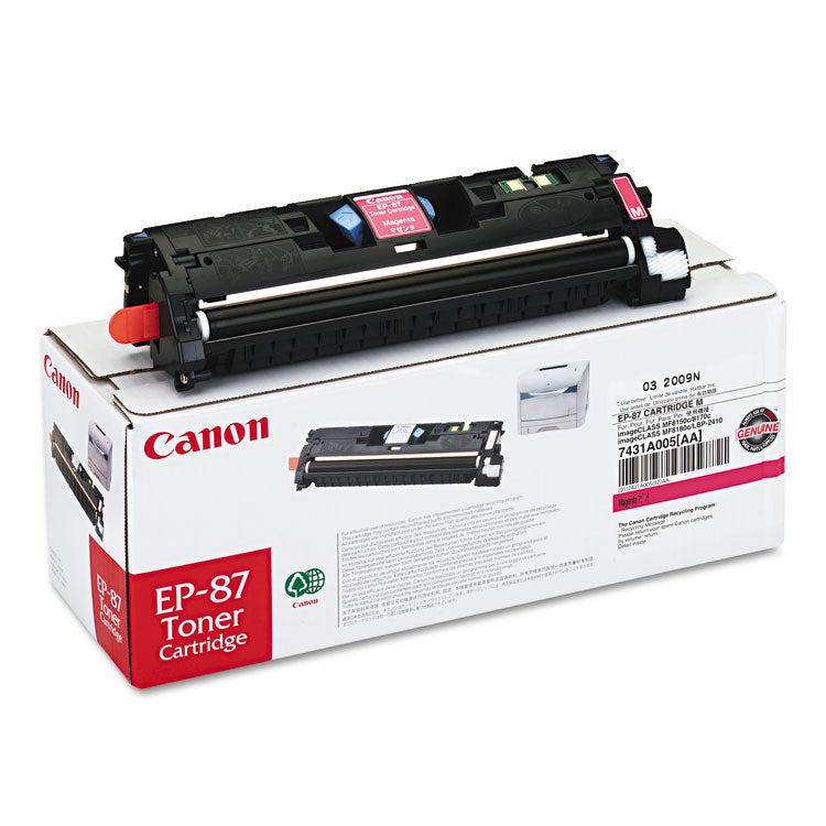 7431a005 (ep-87) Toner, 4,000 Page-Yield, Magenta