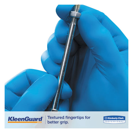 G10 Blue Nitrile Gloves, X-Small. Arctic Blue, 200/Box
