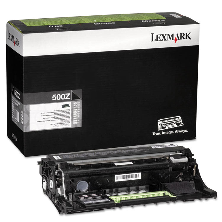 50f0z00 Return Program Drum Unit, 60,000 Page-Yield, Black