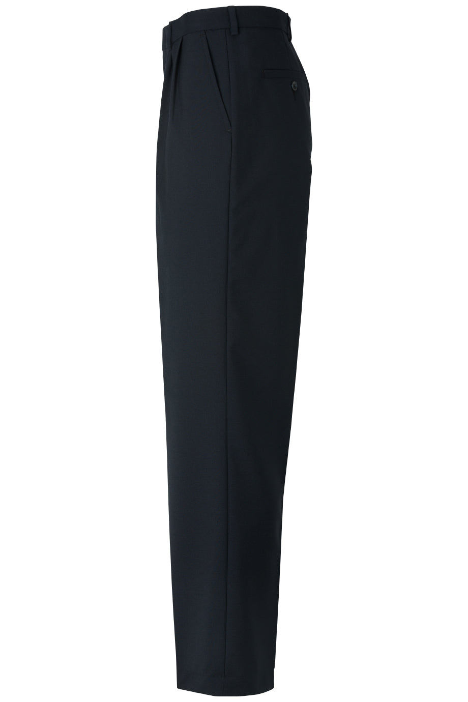 EDWARDS MENS PLEATED FRONT POLY/WOOL PANT