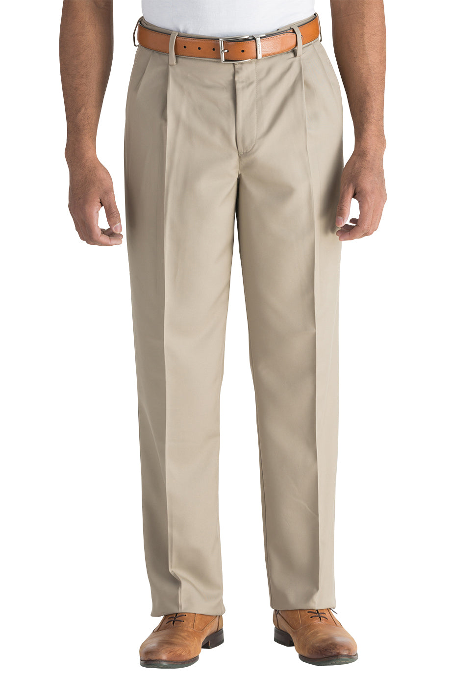 EDWARDS MENS MICROFIBER PLEATED PANT