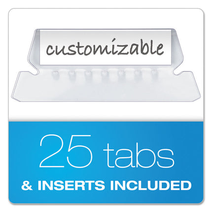 Colored Hanging Folders, Letter Size, 1/5-Cut Tabs, Yellow, 25/Box