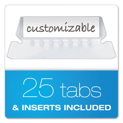 Colored Hanging Folders, Letter Size, 1/5-Cut Tabs, Violet, 25/Box