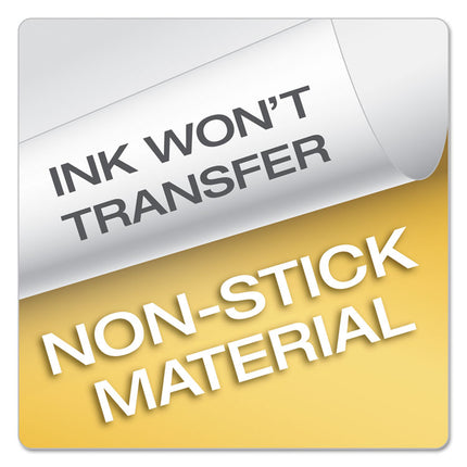 Poly Ring Binder Pockets, 8.5 x 11, Letter, Assorted Colors, 5/Pack