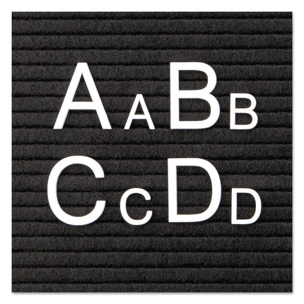 Character Sets, Pin, White, 1"h, 300/set