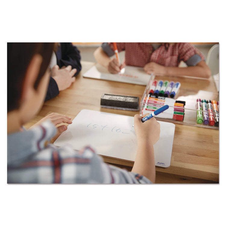 Low-Odor Dry-Erase Marker, Extra-Fine Bullet Tip, Black