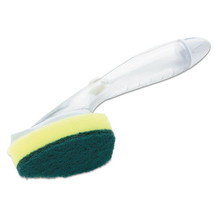 Soap-Dispensing Dishwand, 2.5 X 9.5, Yellow/green, 4/carton