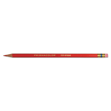 Col-Erase Pencil with Eraser, 0.7 mm, 2B, Assorted Lead and Barrel Colors, 24/Pack