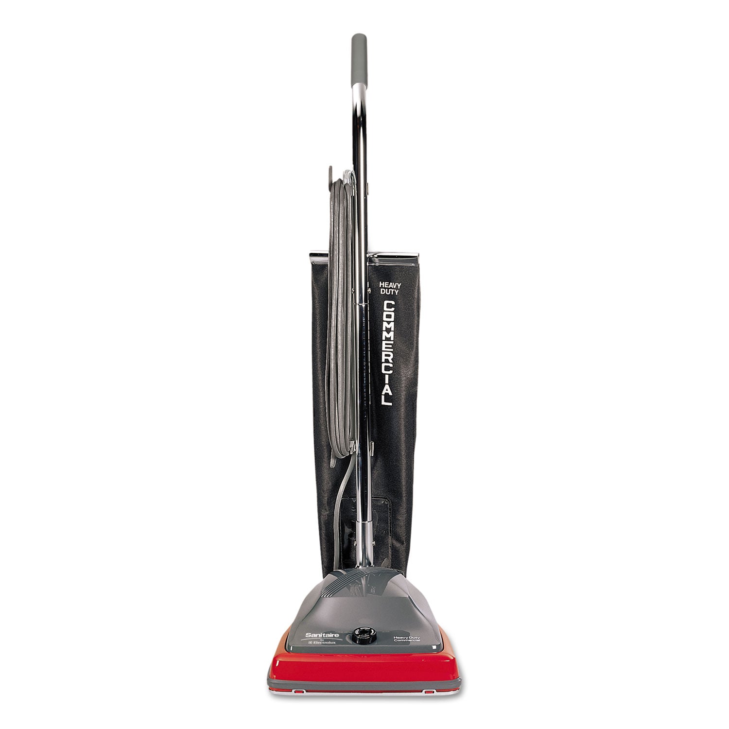 TRADITION Upright Vacuum SC679K, 12" Cleaning Path, Gray/Red/Black