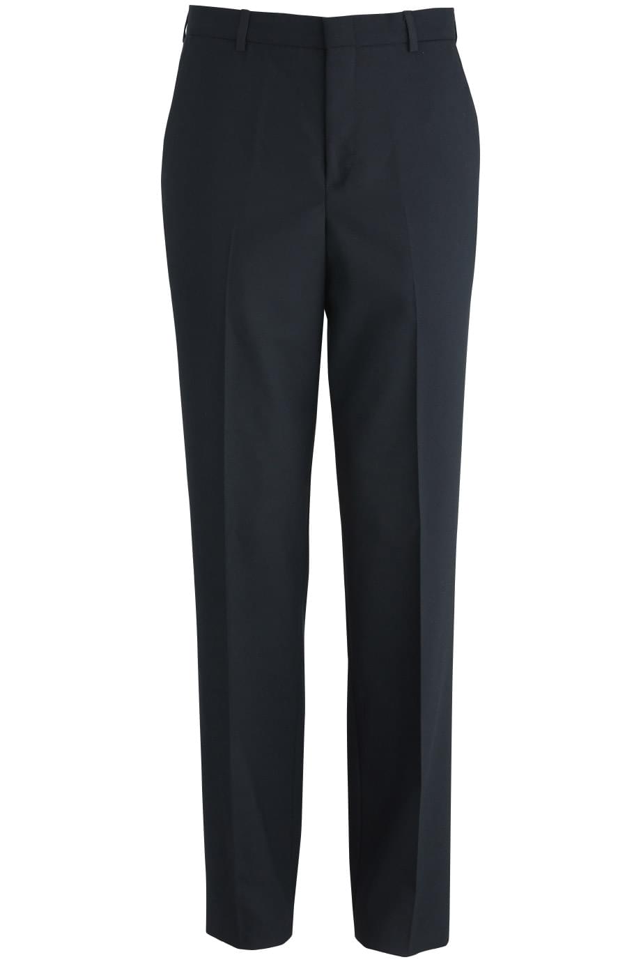 EDWARDS MENS FLAT FRONT POLY/WOOL PANT