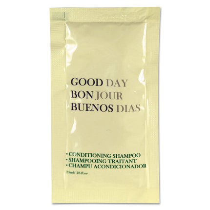 Conditioning Shampoo, Fresh Scent, 0.25 oz, 500/Carton