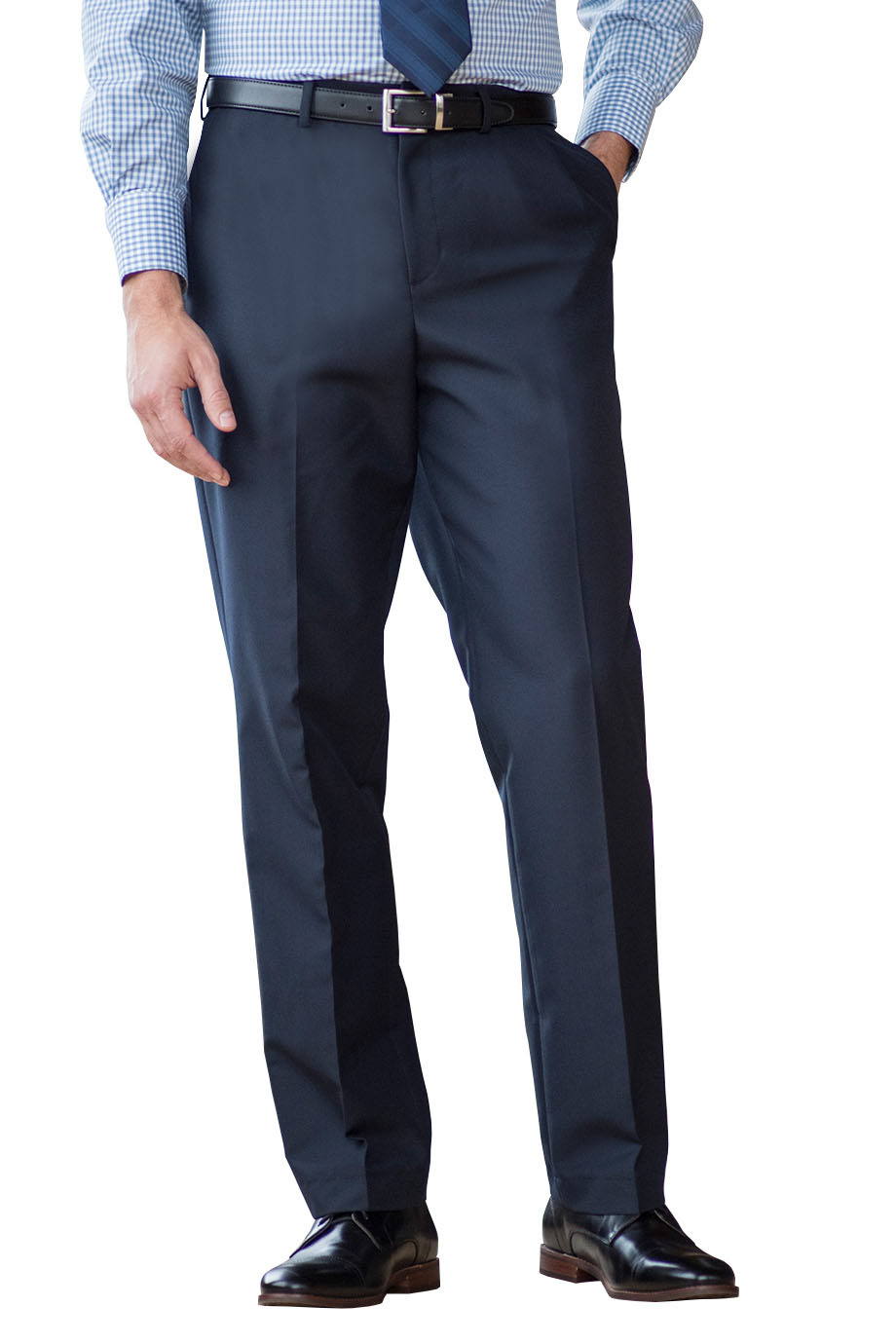 EDWARDS MENS FLAT FRONT DRESS PANT