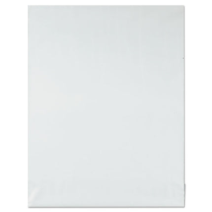 Redi-Strip Poly Mailer, #4, Square Flap with Perforated Strip, Redi-Strip Adhesive Closure, 10 x 13, White, 100/Pack