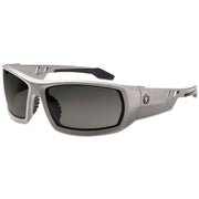 Skullerz Odin Safety Glasses, Gray Frame/Smoke Lens, Nylon/Polycarb