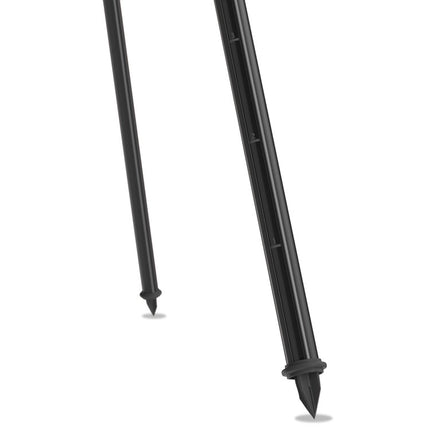 Aluminum Heavy-Duty Display Easel, 38" To 66" High, Aluminum, Black