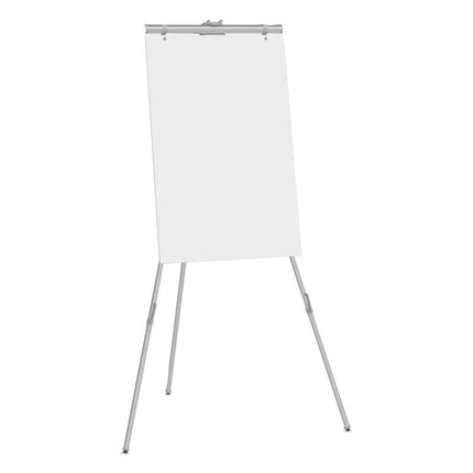 Aluminum Heavy-Duty Display Easel, 38" To 66" High, Aluminum, Silver