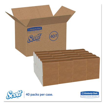 Tall-Fold Dispenser Napkins, 1-Ply, 7 X 13.5, White, 500/pack, 20 Packs/carton