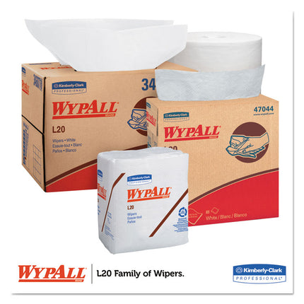 L20 Towels, BRAG Box, Multi-Ply, 12.5 x 16.8, Unscented, White, 176/Box