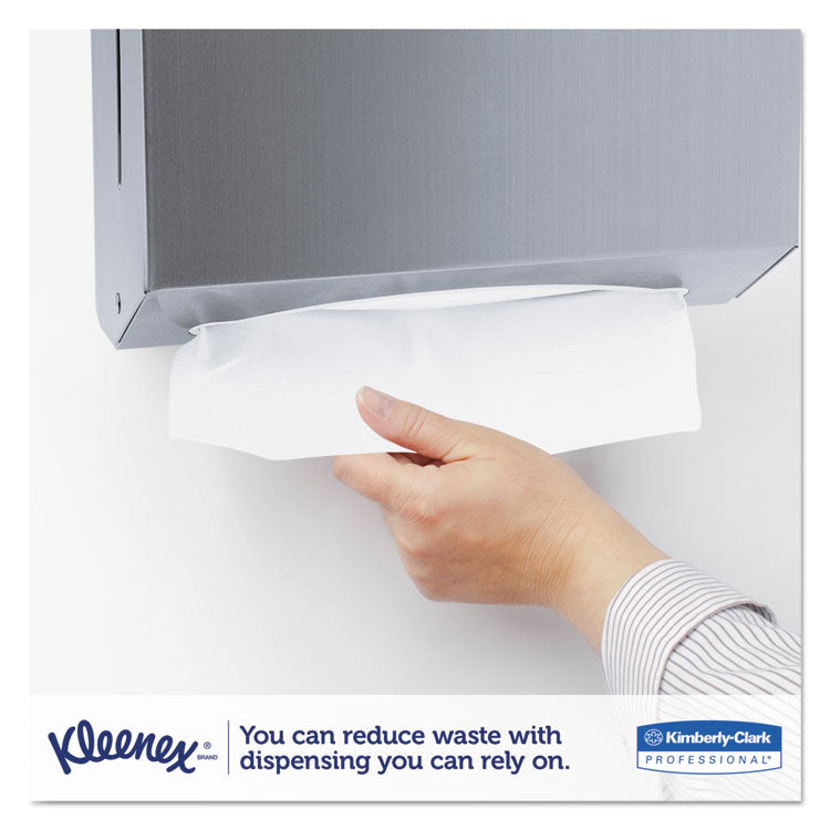 Premiere Folded Towels, 1-Ply, 9.4 x 12,4, White, 120/Pack, 25 Packs/Carton