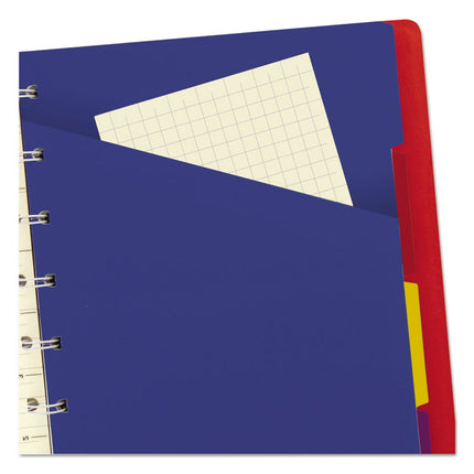 Notebook, 1-Subject, Medium/College Rule, Red Cover, (112) 8.25 x 5.81 Sheets