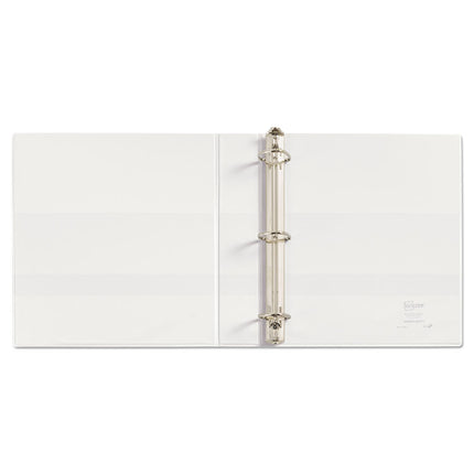 Durable View Binder With Durahinge And Ezd Rings, 3 Rings, 1.5" Capacity, 11 X 8.5, White, (9401)