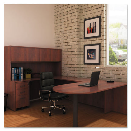 Alera Valencia Series Mobile Pedestal File, Left/right, 3-Drawer: Box/box/file, Legal/letter, Cherry, 15.88" X 20.5" X 28.38"