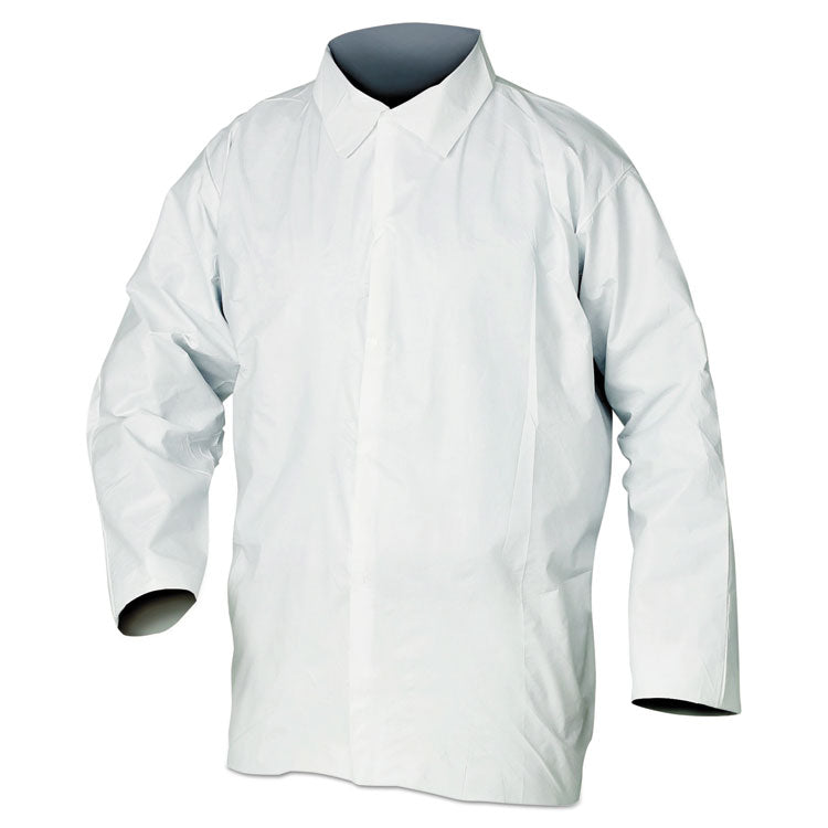 A20 Breathable Particle Protection Shirt, X-Large, White, 50/Carton